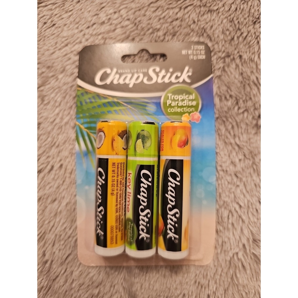 ChapStick TROPICAL PARADISE Collection Chap Stick